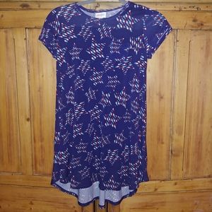 Lularoe Bombpop Scarlett Size 10 Kids Dress